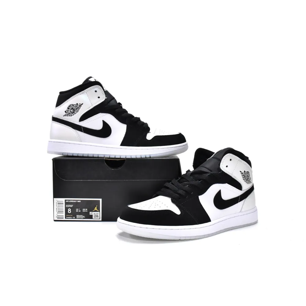 Air Jordan 1 Mid Diamond Shorts   DH6933-100