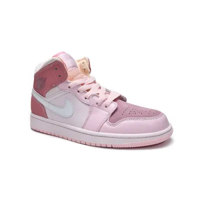Air Jordan 1 Mid Digital Pink (Women's)  CW5379-600 02