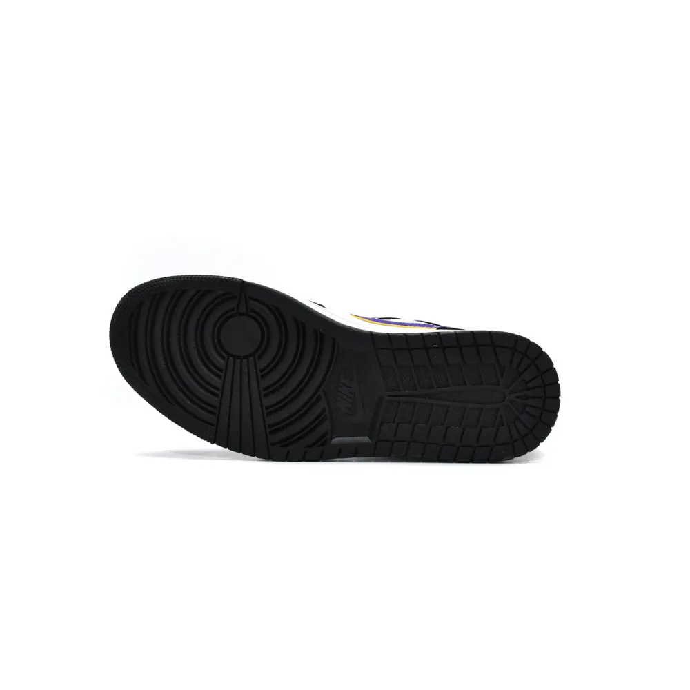 Air Jordan 1 Mid Lakers Top 3   852542-005