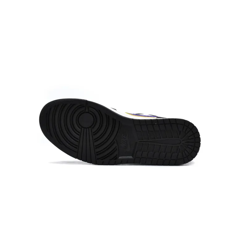 Air Jordan 1 Mid Lakers Top 3   852542-005