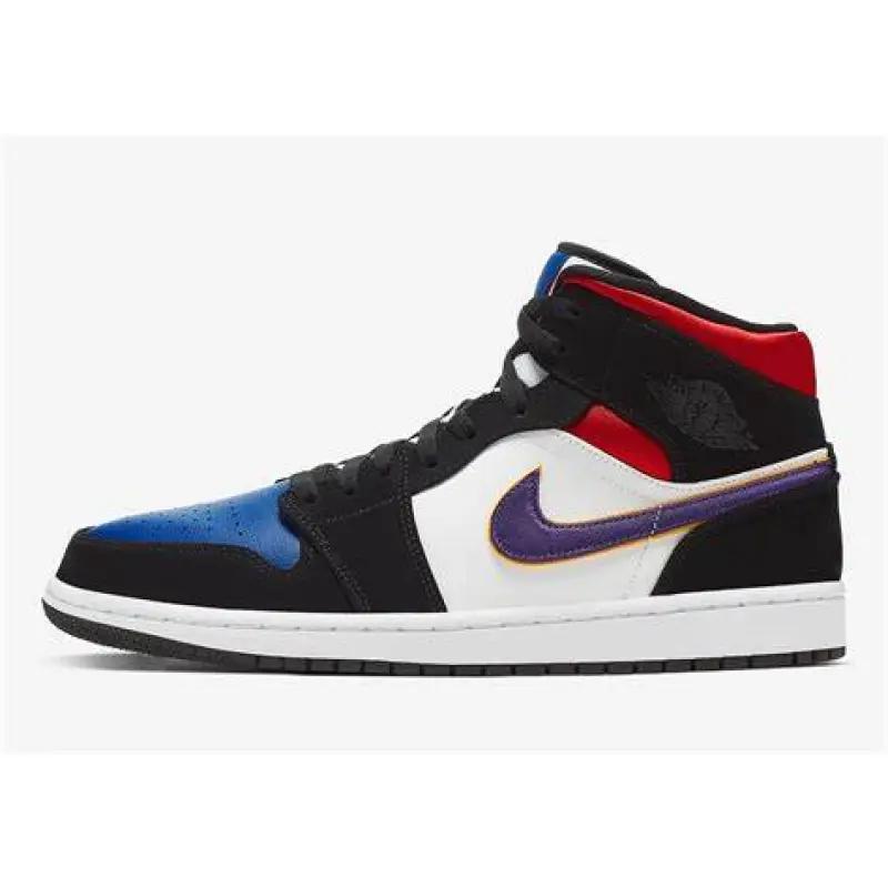 Air Jordan 1 Mid Lakers Top 3   852542-005