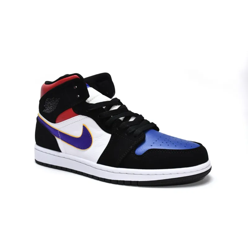 Air Jordan 1 Mid Lakers Top 3   852542-005