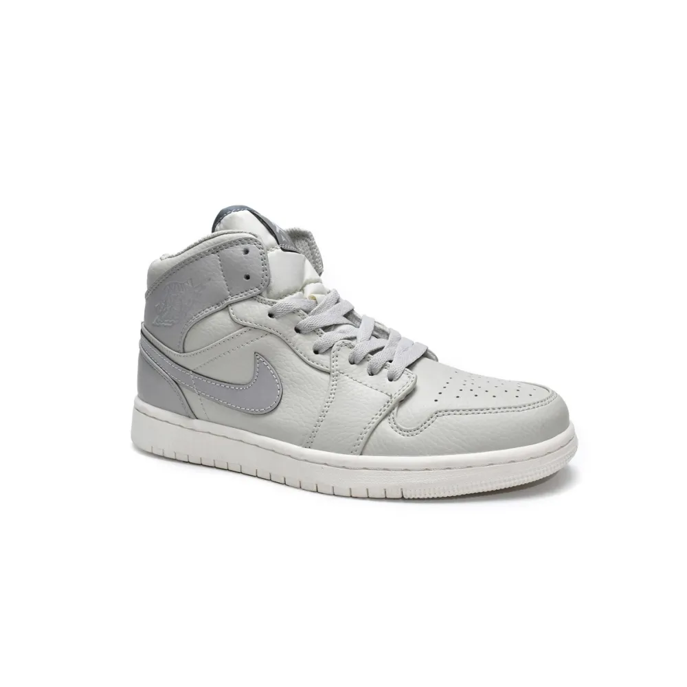 Air Jordan 1 Mid Light Bone  852542-003
