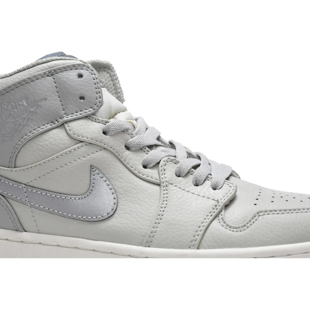 Air Jordan 1 Mid Light Bone  852542-003