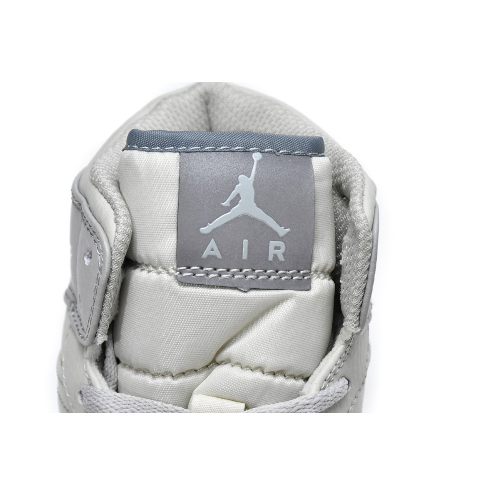 Air Jordan 1 Mid Light Bone  852542-003