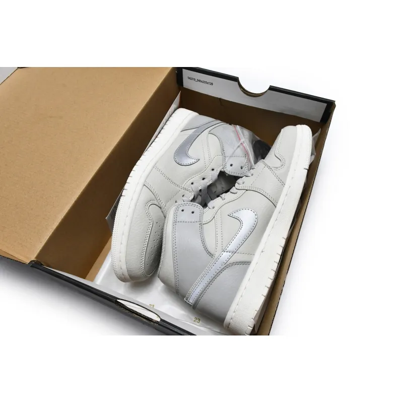 Air Jordan 1 Mid Light Bone  852542-003