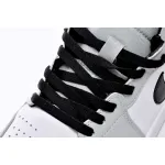 Air Jordan 1 Mid Light Smoke Grey  554724-092