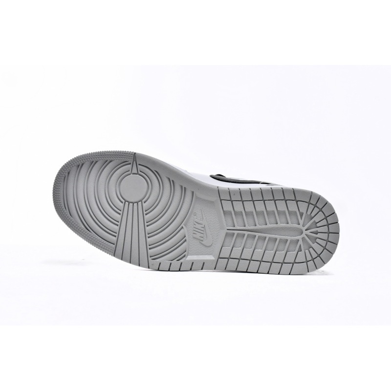 Air Jordan 1 Mid Light Smoke Grey  554724-092