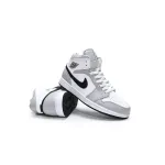 Air Jordan 1 Mid Light Smoke Grey (Women's)  BQ6472-015