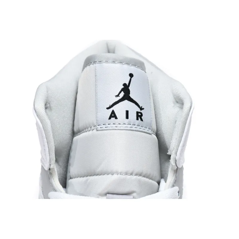Air Jordan 1 Mid Light Smoke Grey (Women's)  BQ6472-015