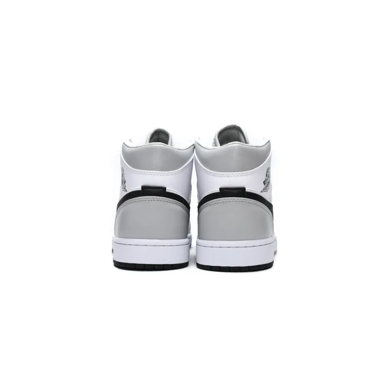 Air Jordan 1 Mid Light Smoke Grey (Women's)  BQ6472-015