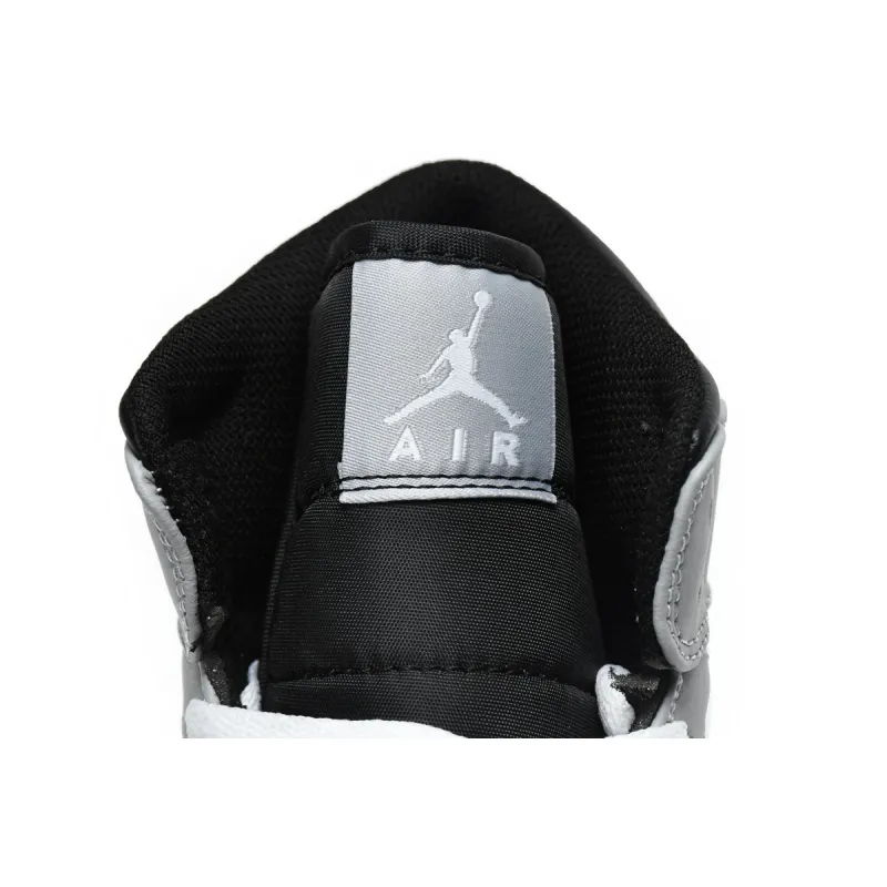 Air Jordan 1 Mid Light Smoke Grey Anthracite  554724-078 