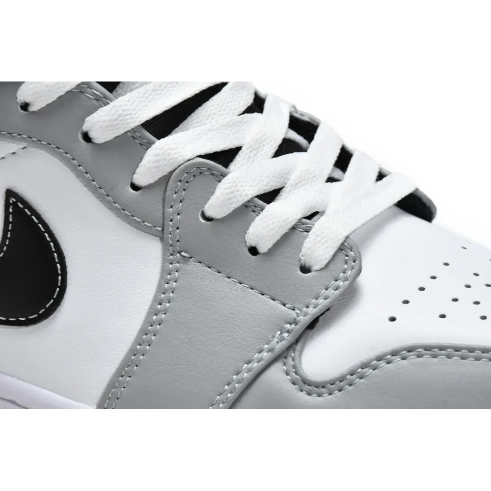 Air Jordan 1 Mid Light Smoke Grey Anthracite  554724-078 