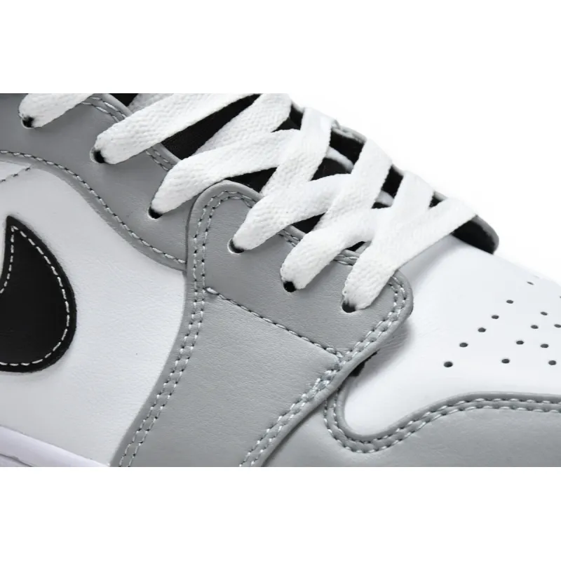 Air Jordan 1 Mid Light Smoke Grey Anthracite  554724-078 