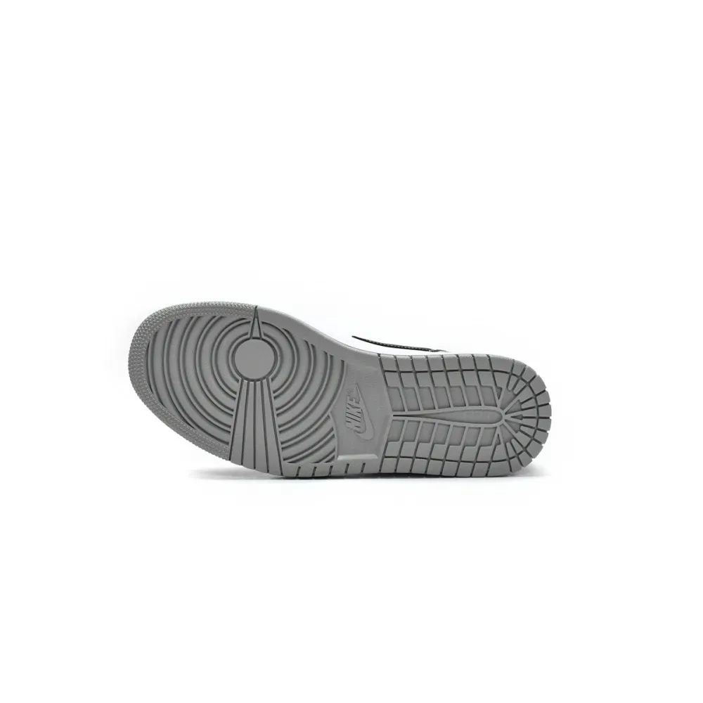 Air Jordan 1 Mid Light Smoke Grey Anthracite  554724-078 