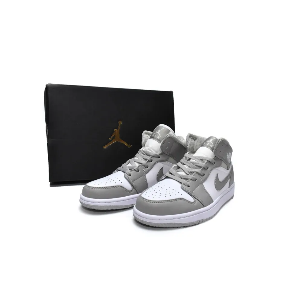 Air Jordan 1 Mid Linen  554724-082