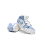 Air Jordan 1 Mid Mixed Textures Blue   DA4666-100