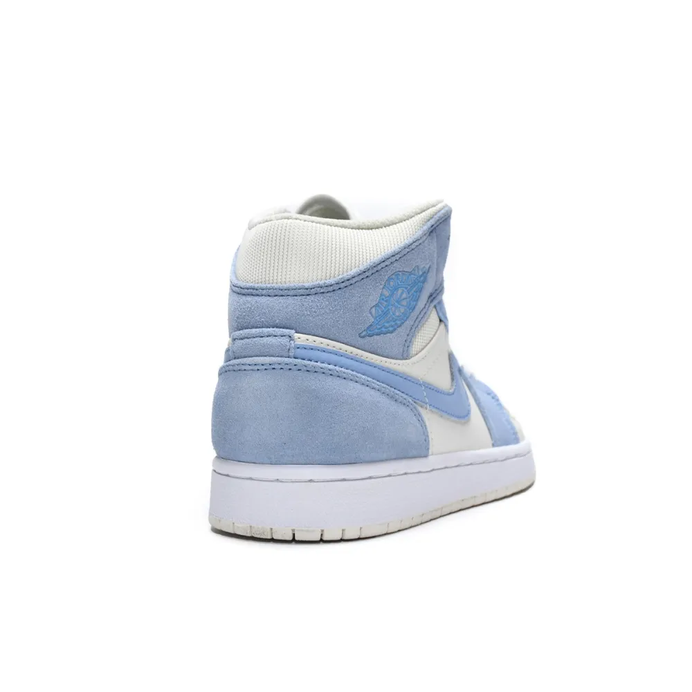 Air Jordan 1 Mid Mixed Textures Blue   DA4666-100