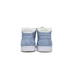 Air Jordan 1 Mid Mixed Textures Blue   DA4666-100
