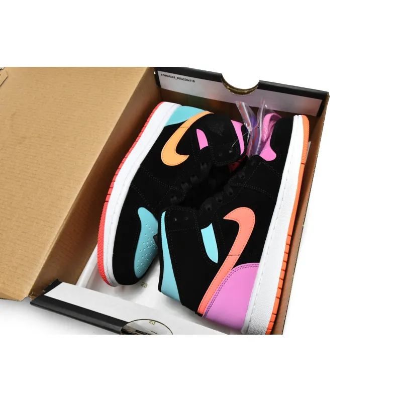 Air Jordan 1 Mid Multi-Color (GS)  554725-083