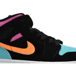 Air Jordan 1 Mid Multi-Color (GS)  554725-083