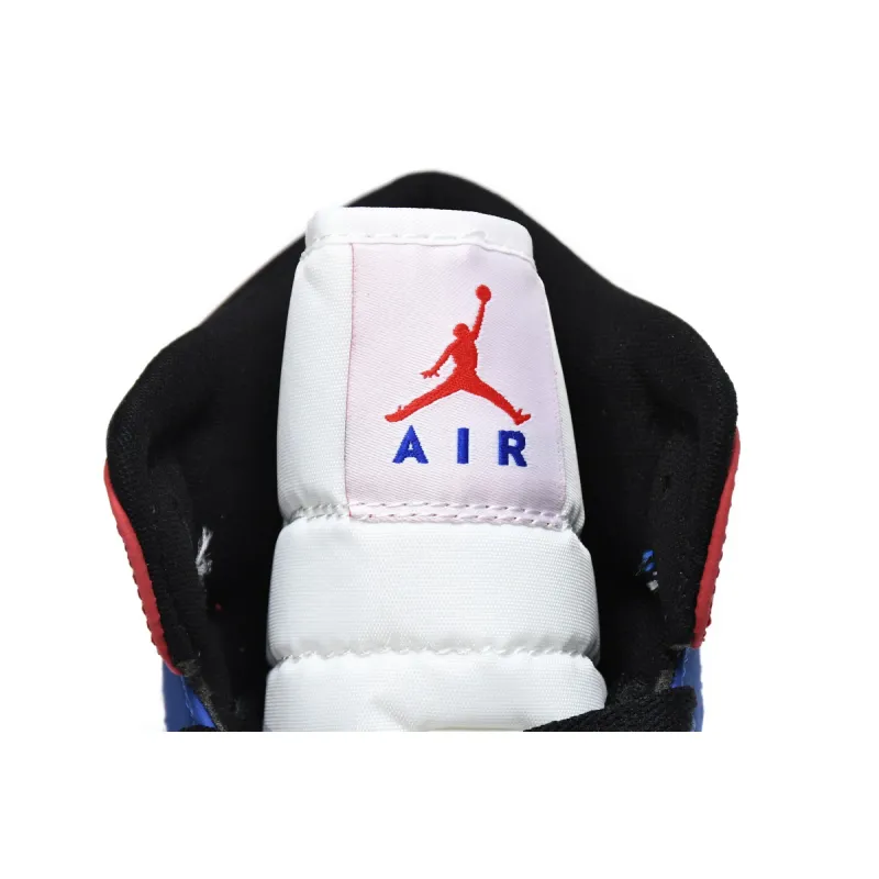 Air Jordan 1 Mid Multi-Color Swoosh  852542-146