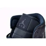 Air Jordan 1 Mid Obsidian Sanded Purple  554724-445