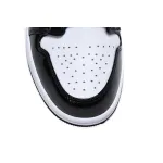 Air Jordan 1 Mid Patent Black White Gold  852542-007 