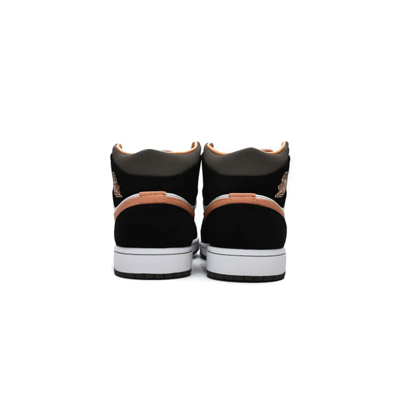 Air Jordan 1 Mid Peach Mocha (Women's)  DH0210-100 