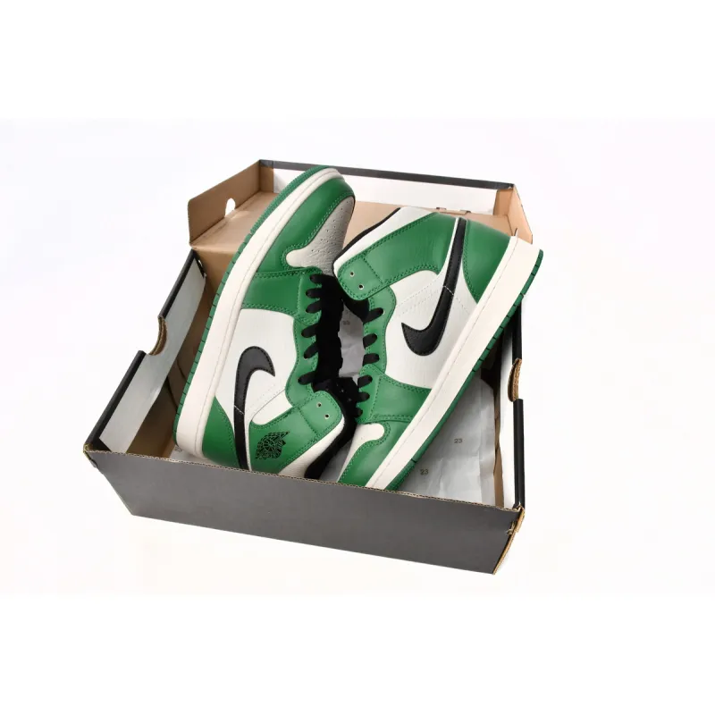 Air Jordan 1 Mid Pine Green  852542-301 