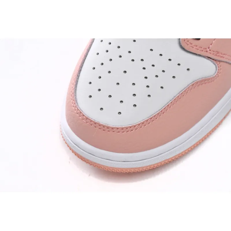 Air Jordan 1 Mid Pink Quartz (GS)   555112-603