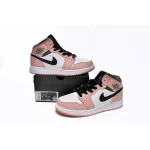 Air Jordan 1 Mid Pink Quartz (GS)   555112-603