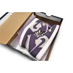 Air Jordan 1 Mid Pro Purple Desert Sand (GS)  555112-500