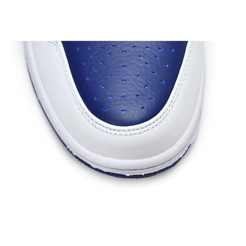Air Jordan 1 Mid Royal Blue Laser Orange  554724-131
