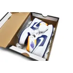 Air Jordan 1 Mid Royal Blue Laser Orange  554724-131
