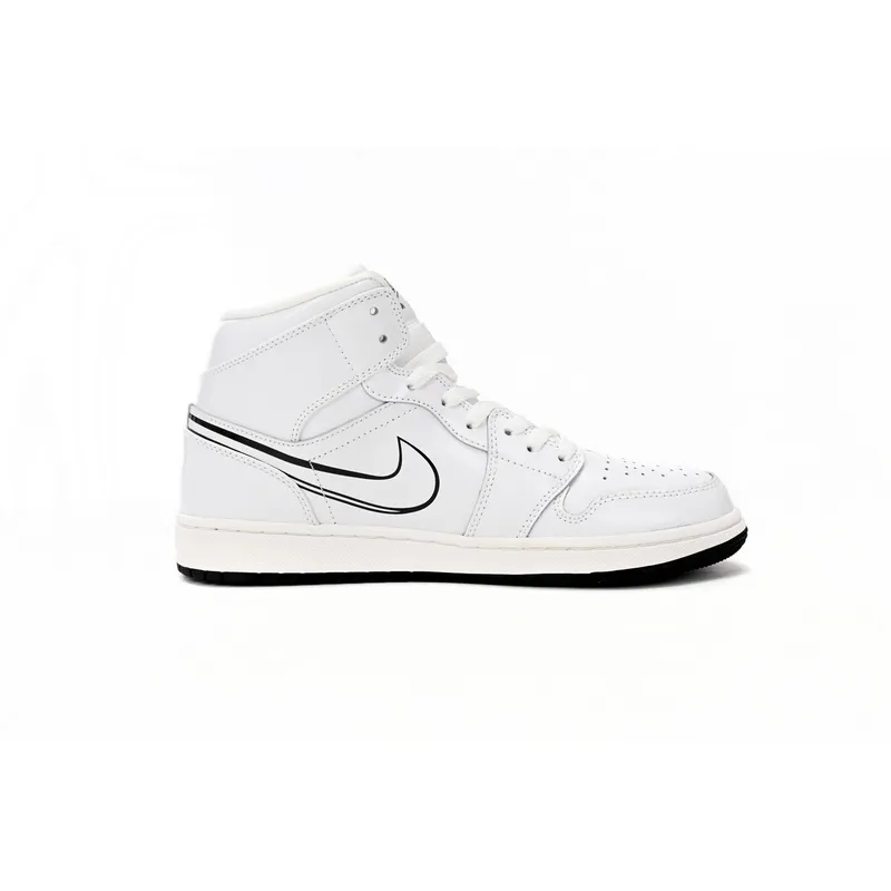 Air Jordan 1 Mid Schematic (GS)   DQ1864-100