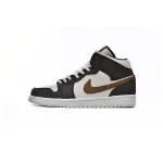 Air Jordan 1 Mid SE Brown Basalt Oatmeal (Women's)   DO6699-200