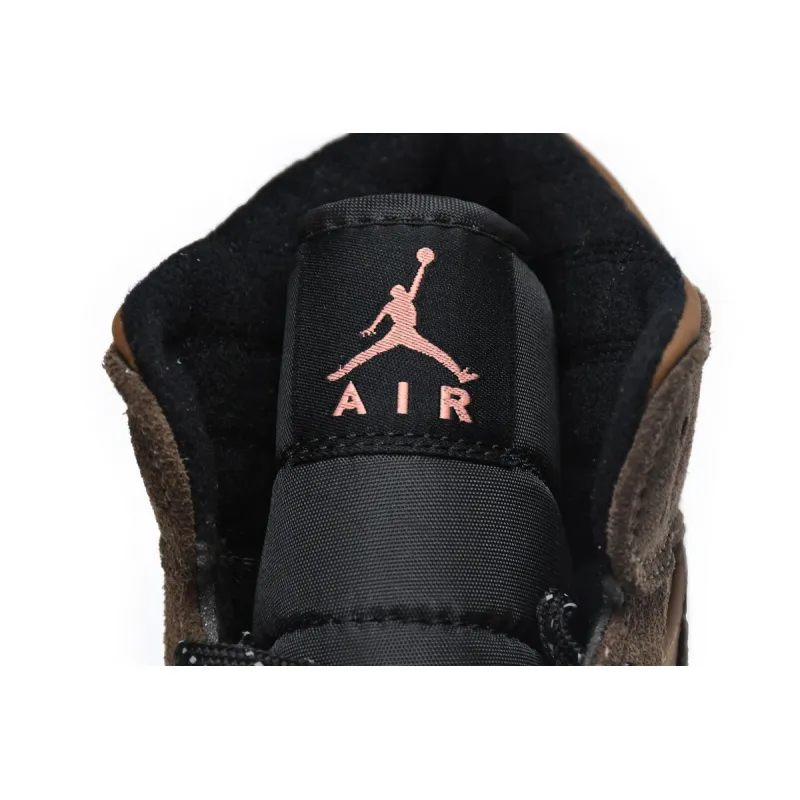Air Jordan 1 Mid SE Dark Chocolate  DC7294—200