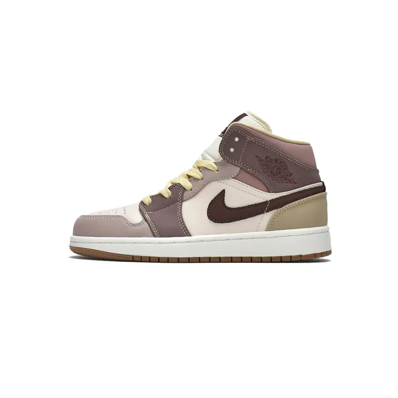 Air Jordan 1 Mid SE Dark Pony Smoky Mauve (Women's)   DO7440-821 