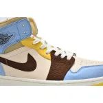 Air Jordan 1 Mid SE Fearless Maison Chateau Rouge  CU2803-200