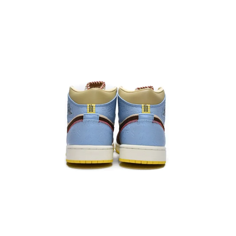 Air Jordan 1 Mid SE Fearless Maison Chateau Rouge  CU2803-200