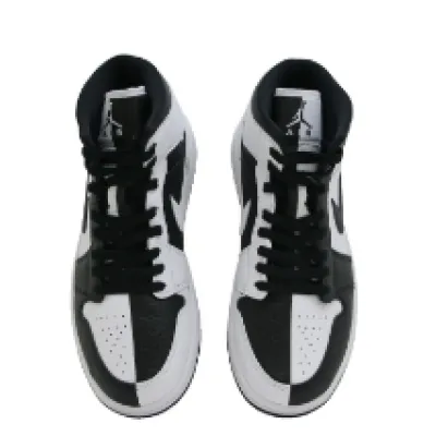 Air Jordan 1 Mid Split Black White (Women's)   DR0501—101 02