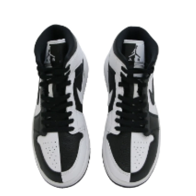 Air Jordan 1 Mid Split Black White (Women's)   DR0501—101 02
