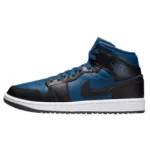 Air Jordan 1 Mid Split French Blue (Women's)  DR0501—401 