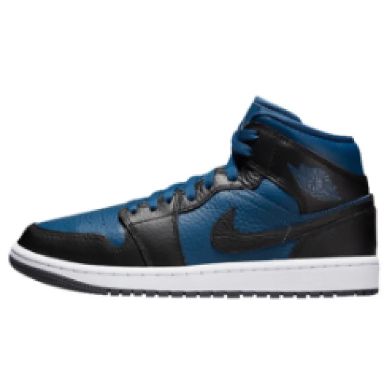 Air Jordan 1 Mid Split French Blue (Women's)  DR0501—401 
