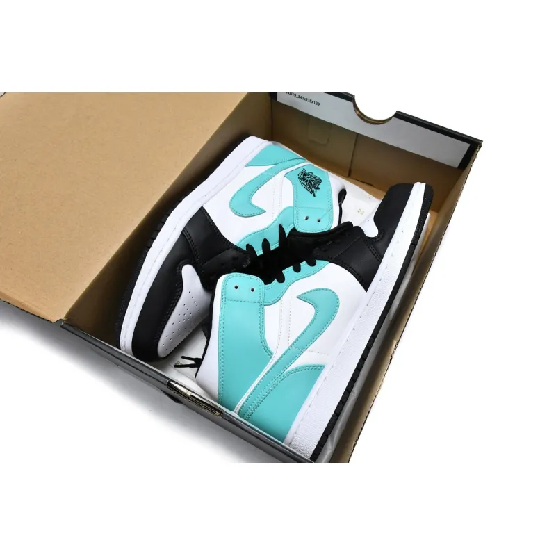 Air Jordan 1 Mid Tropical Twist Igloo  554724-132 