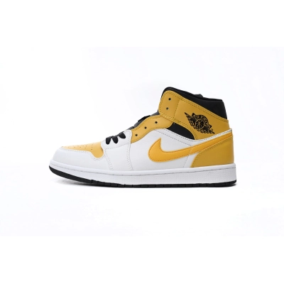 Air Jordan 1 Mid University Gold  554724-170  01