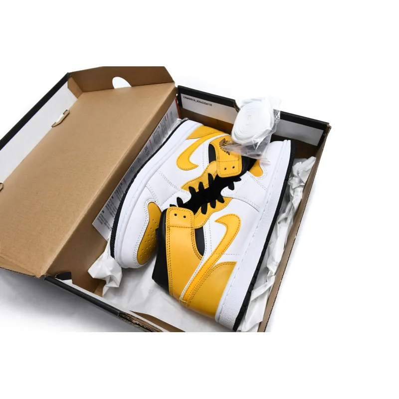 Air Jordan 1 Mid University Gold  554724-170 