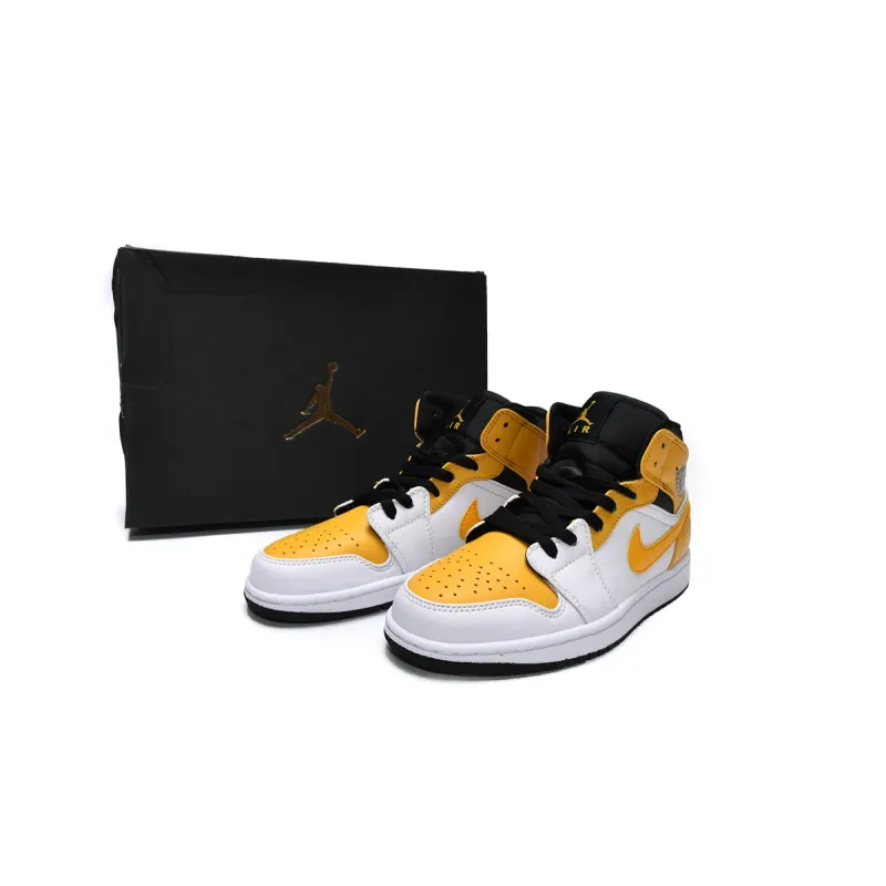 Air Jordan 1 Mid University Gold  554724-170 