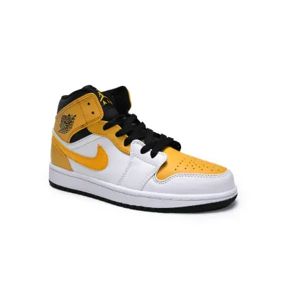 Air Jordan 1 Mid University Gold  554724-170  02